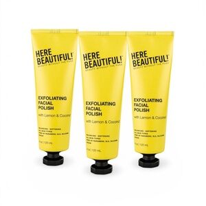 Bundle of 3 Here Beautiful! Exfoliating Facial Polish NIP